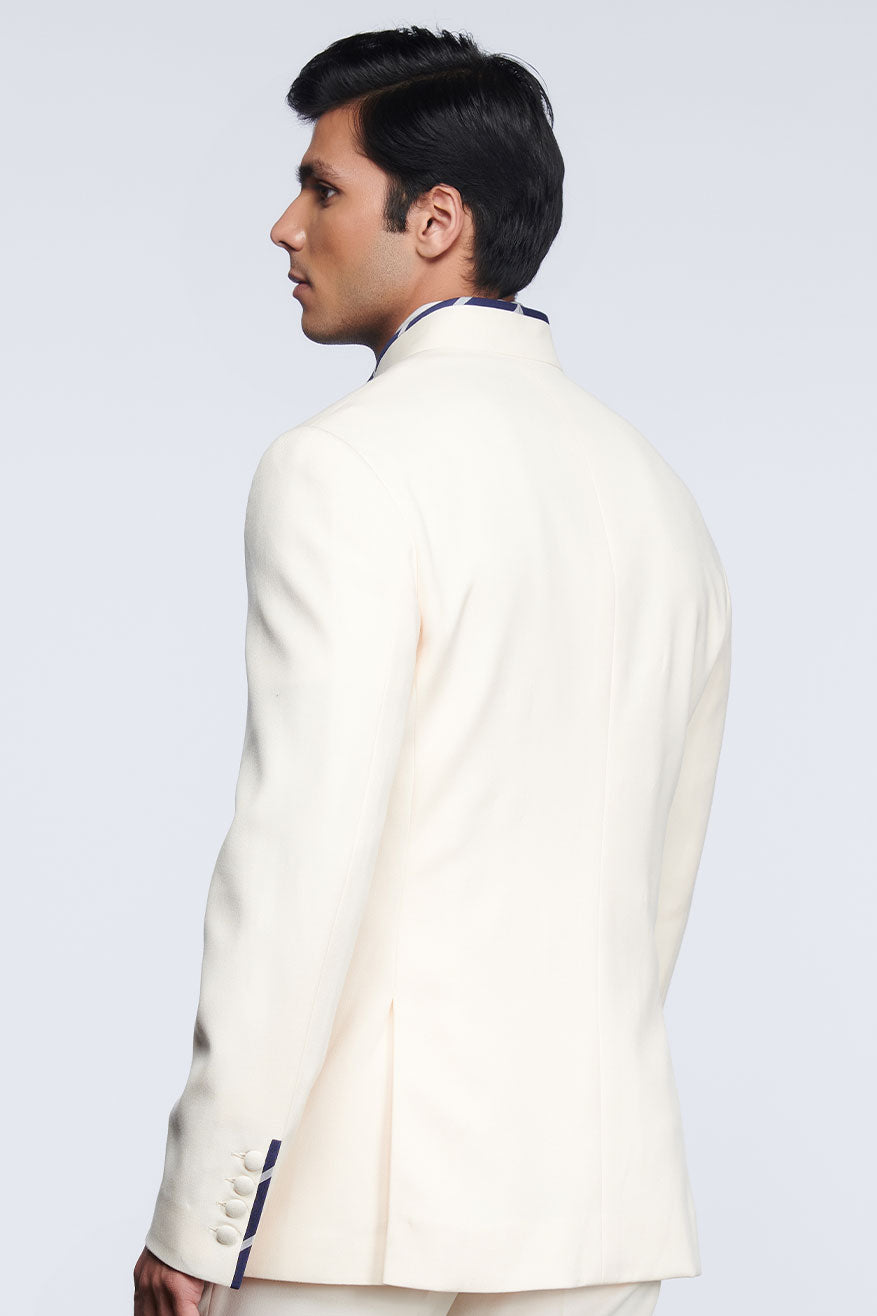 SNCC Off-White Bandhgala