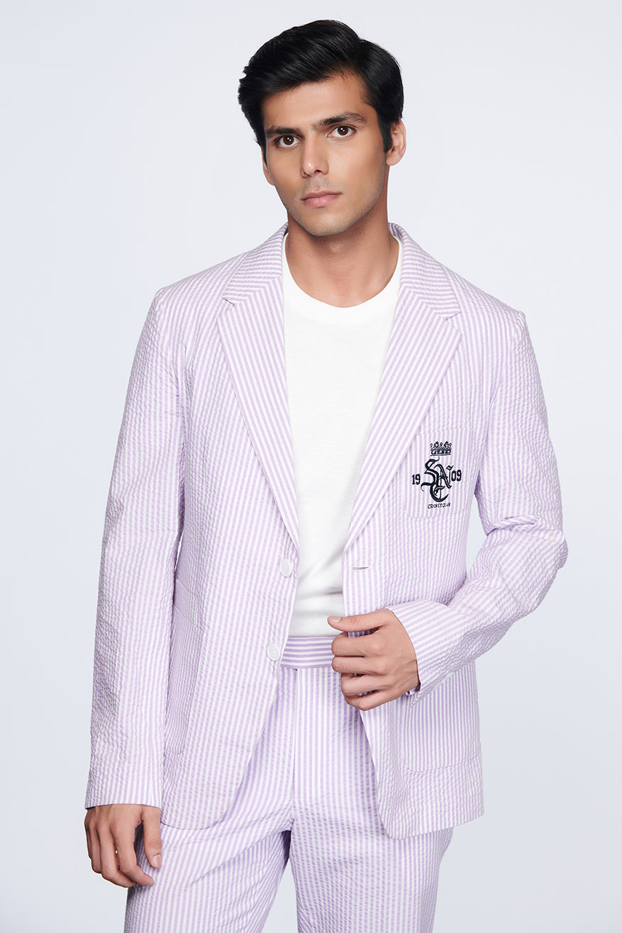 SNCC Pink Seersucker Jacket