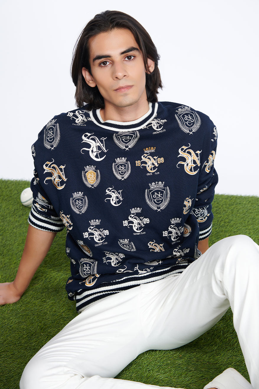 SNCC Multi Patch Logo Sweatshirt