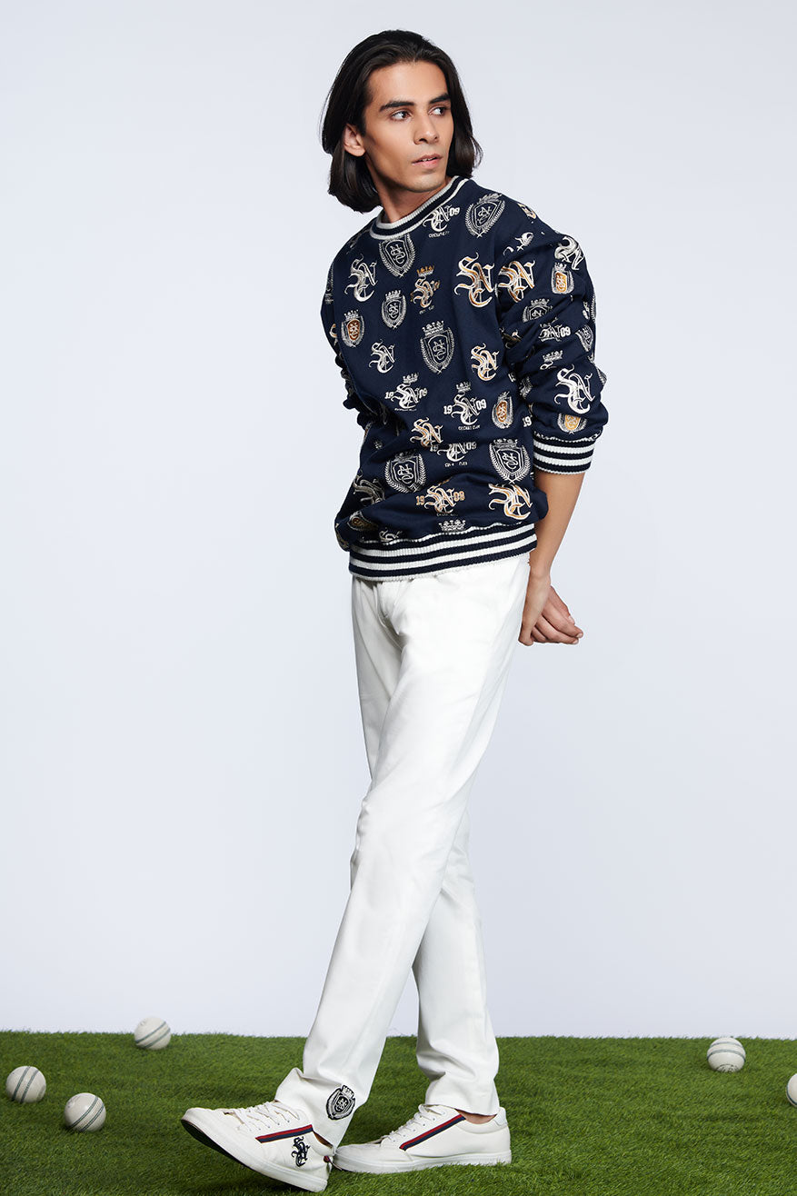 SNCC Multi Patch Logo Sweatshirt