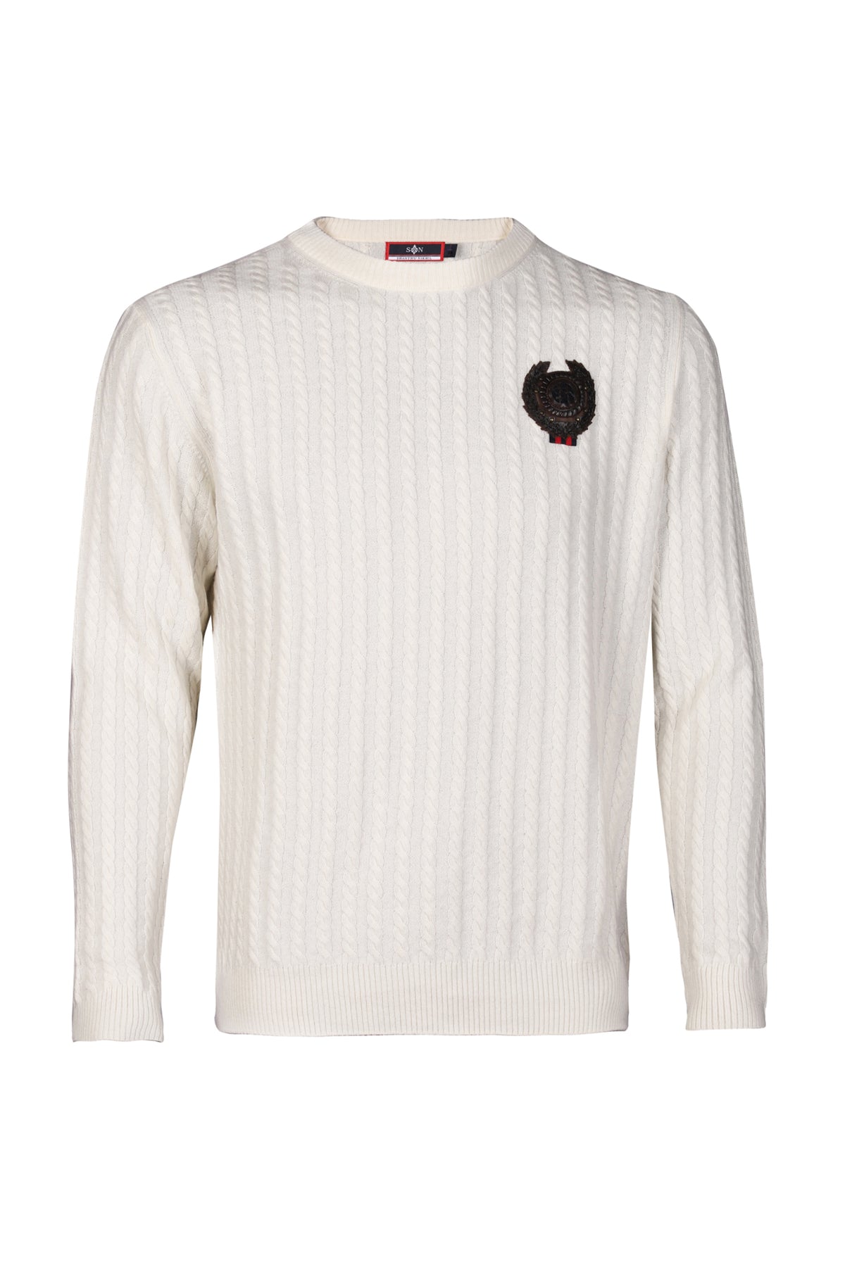 SNCC Merino Wool Sweater with Crest