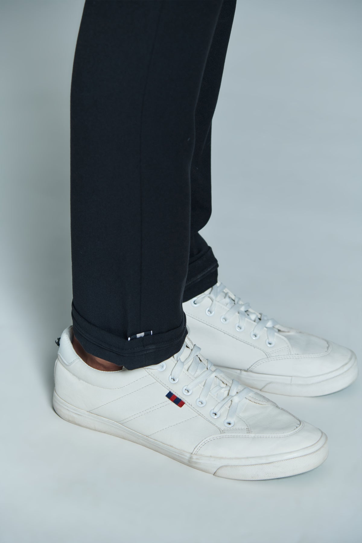 Classic Black Trousers with Adamas