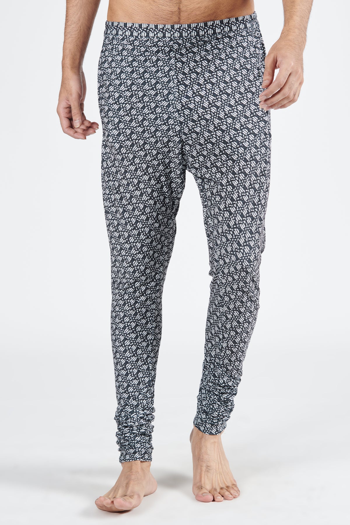 Braid Printed Churidar