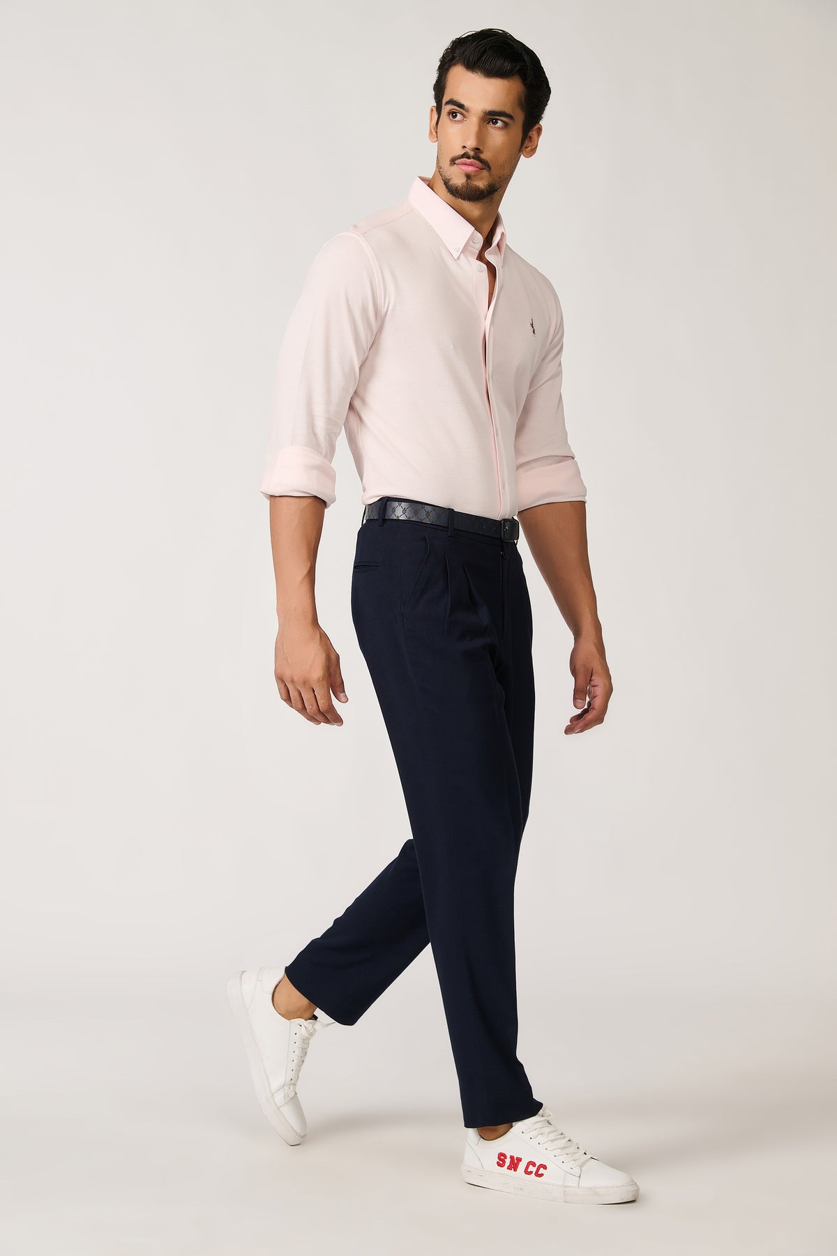 SNCC Pink Pique Knit Shirt