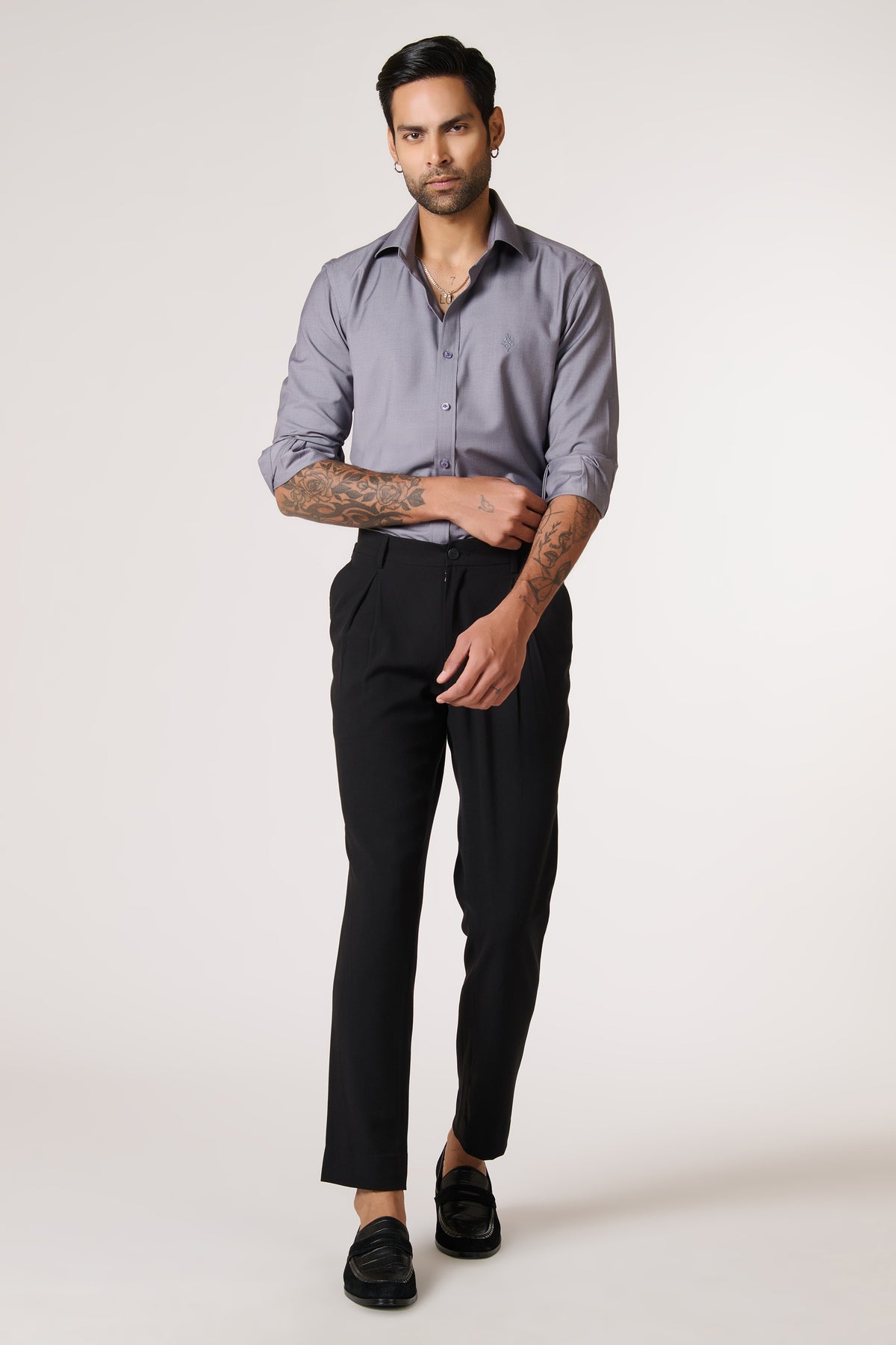 Signature Adamas Grey Shirt