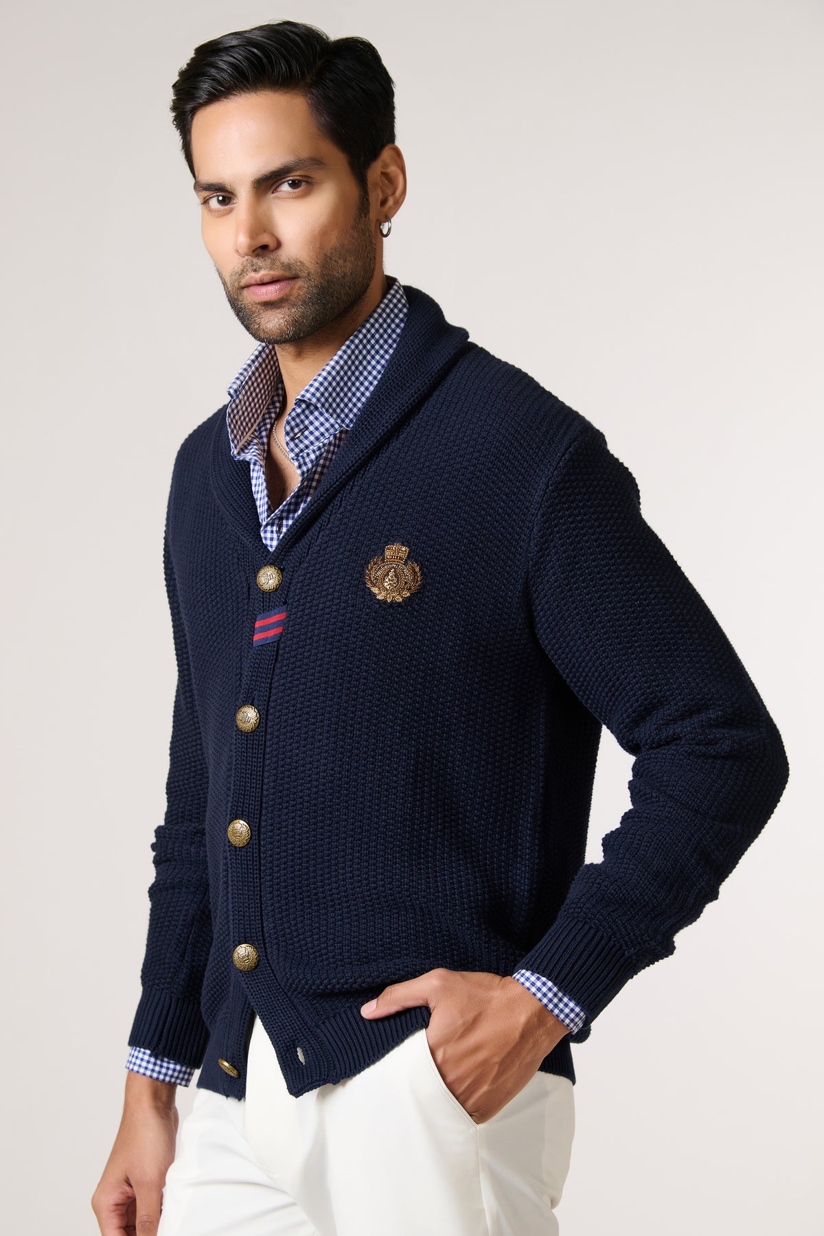 SNCC Navy Cardigan