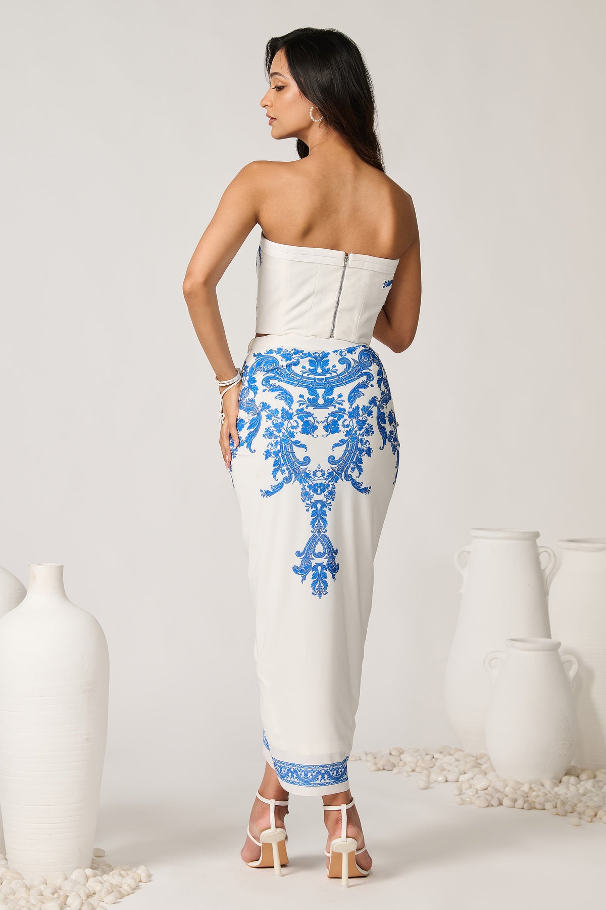 Applique Corset Top