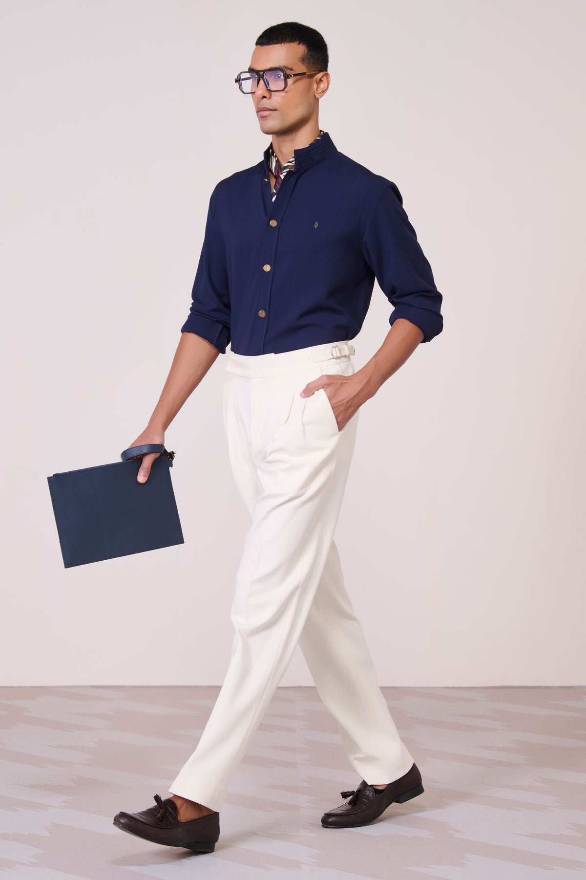 Navy Adamas Shirt