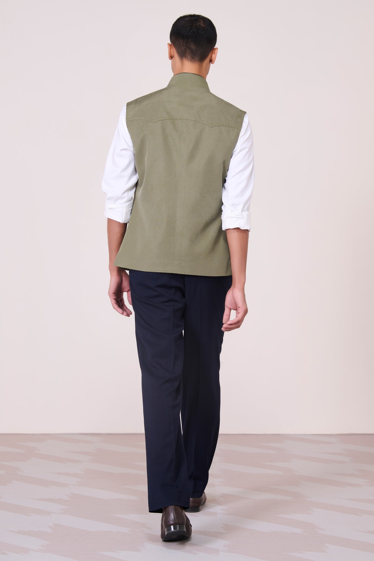 Military Anti-Trend Crest Waistcoat
