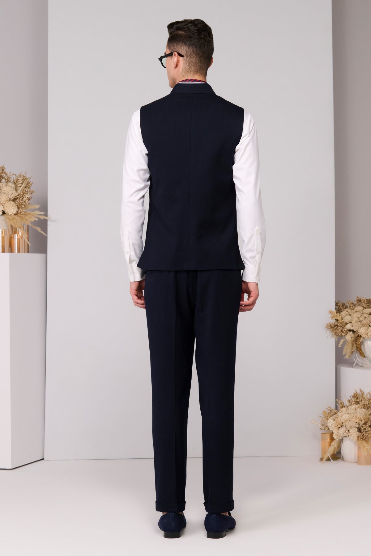 Regal Navy Waistcoat