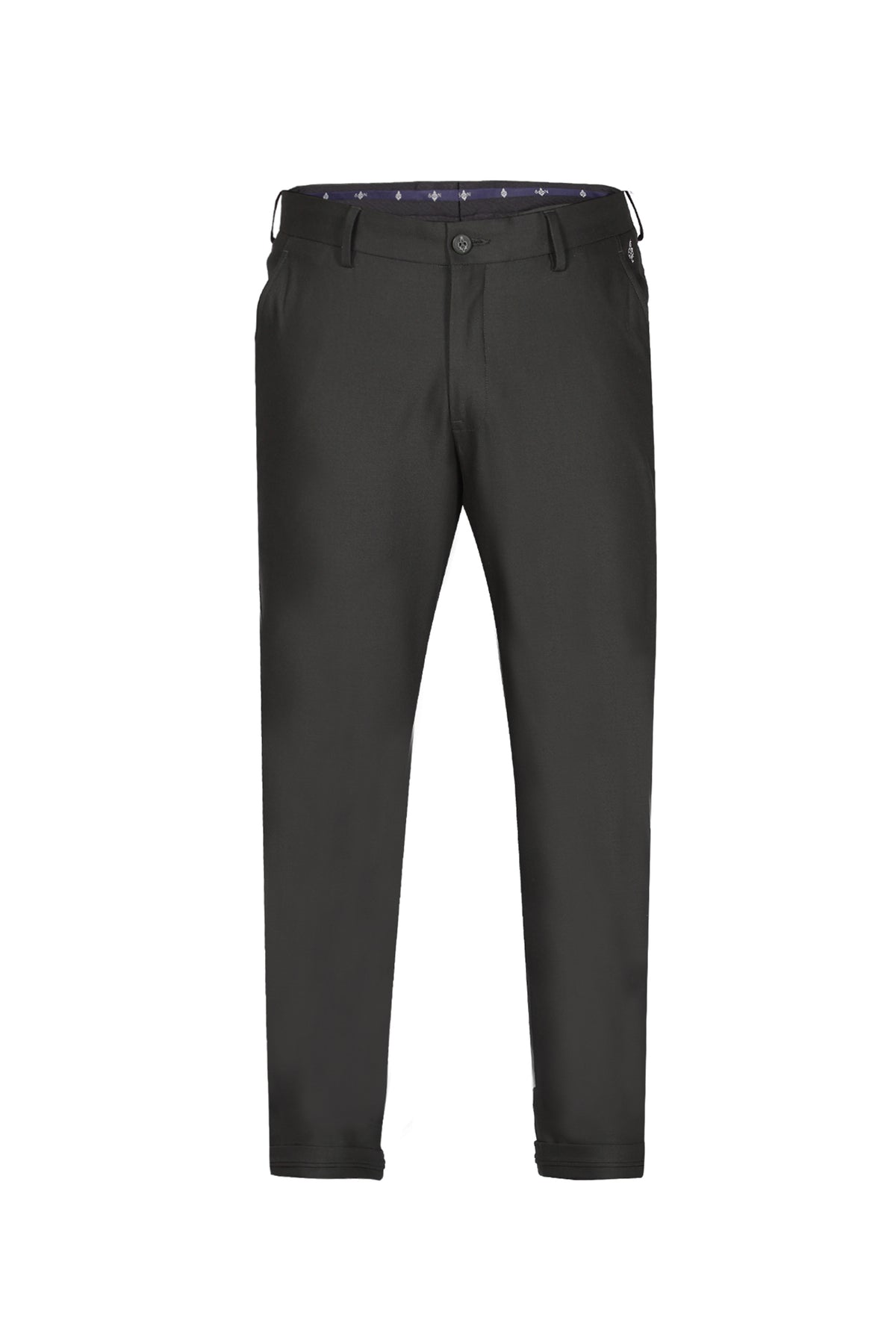 Classic Military Green Trousers with Adamas