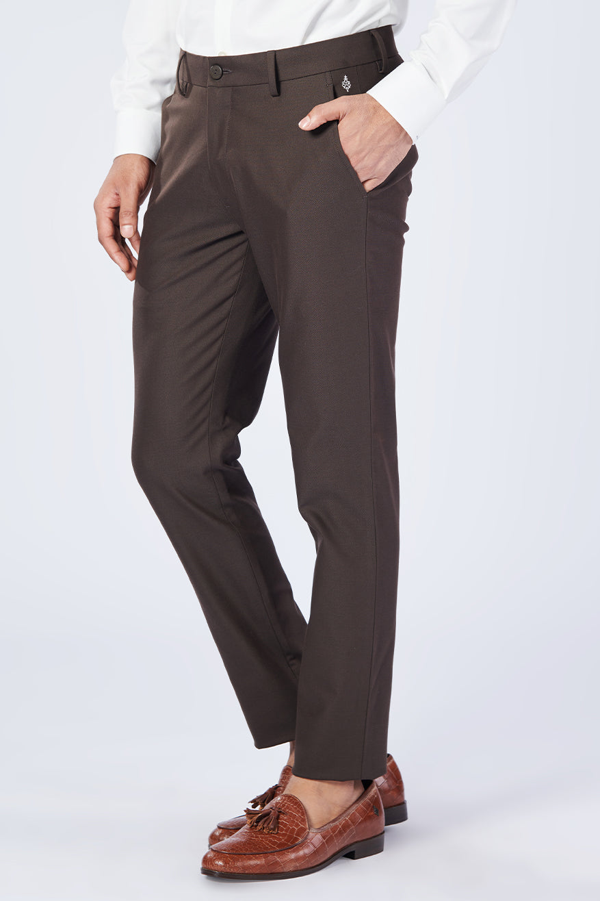 Choco Slim Fit Trousers