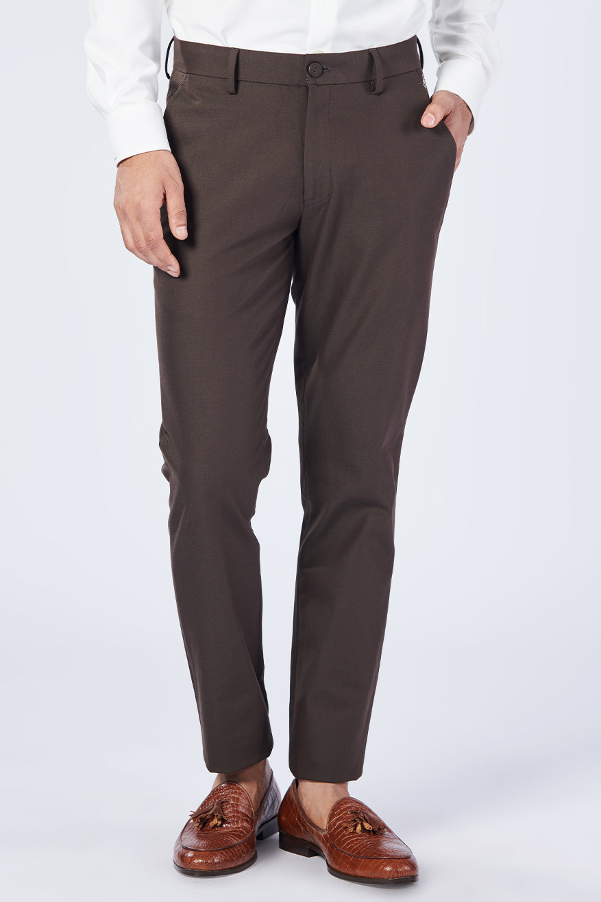 Choco Slim Fit Trousers