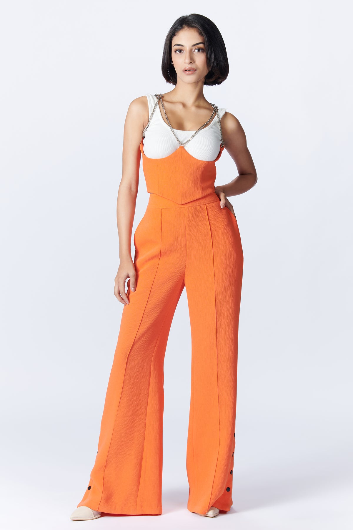 SNCC Orange Under-Bust Corset