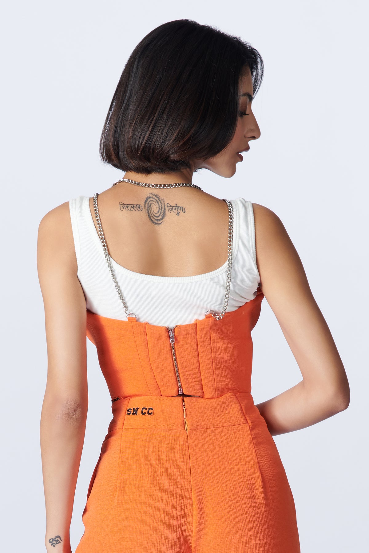 SNCC Orange Under-Bust Corset