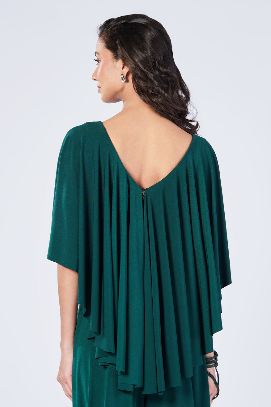 Draped Sleeve Top