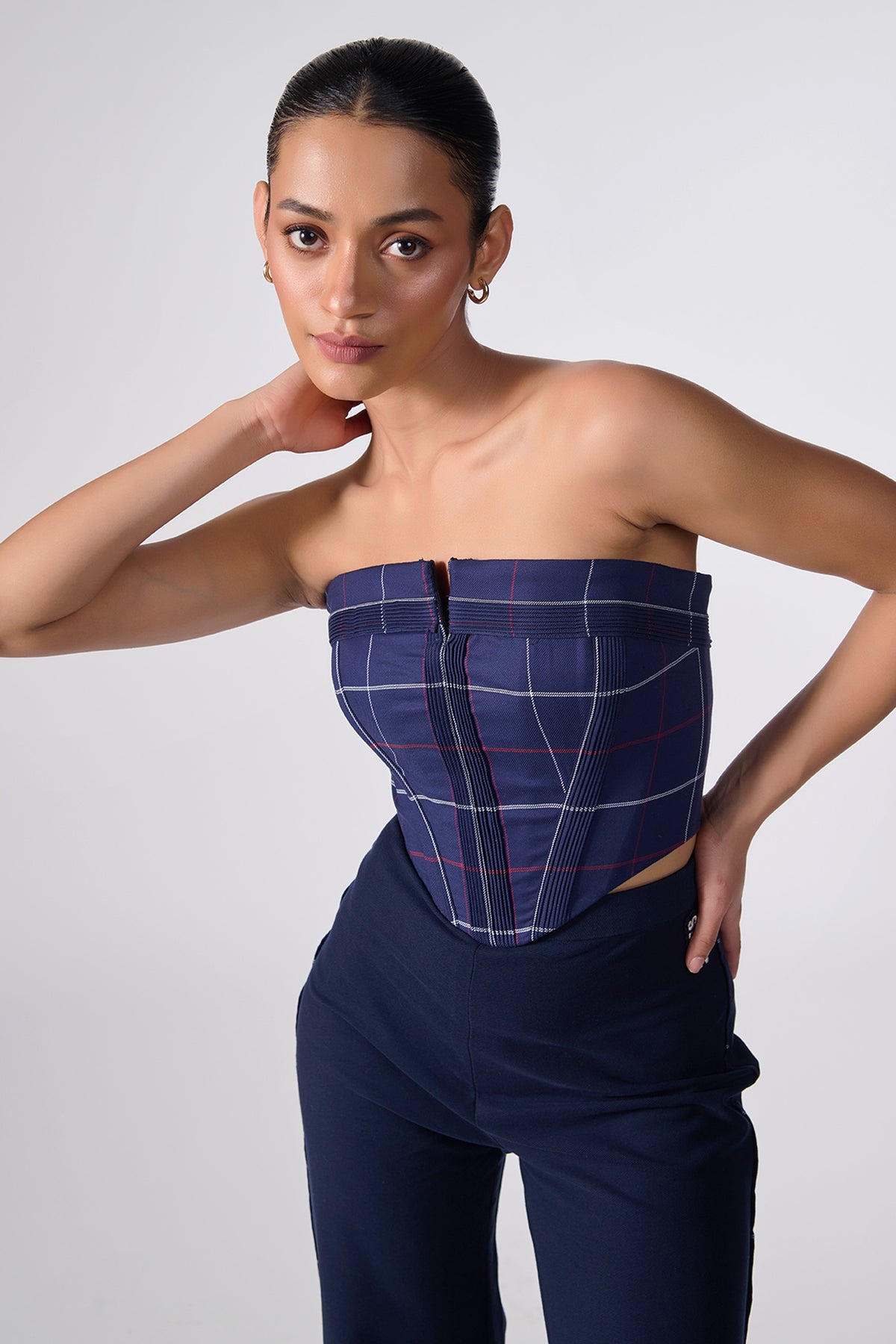 SNCC Plaid Corset