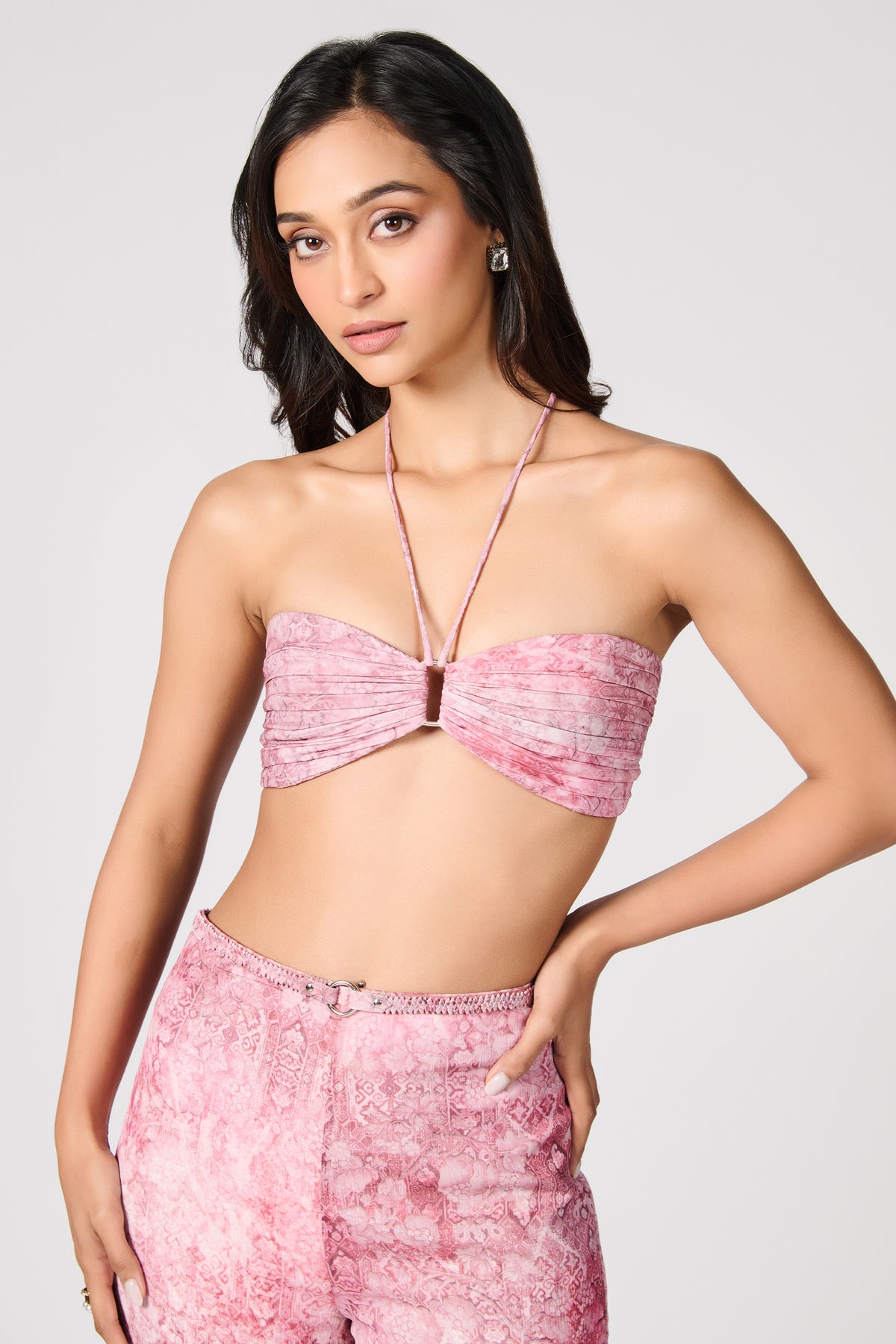 Floral Printed Bustier