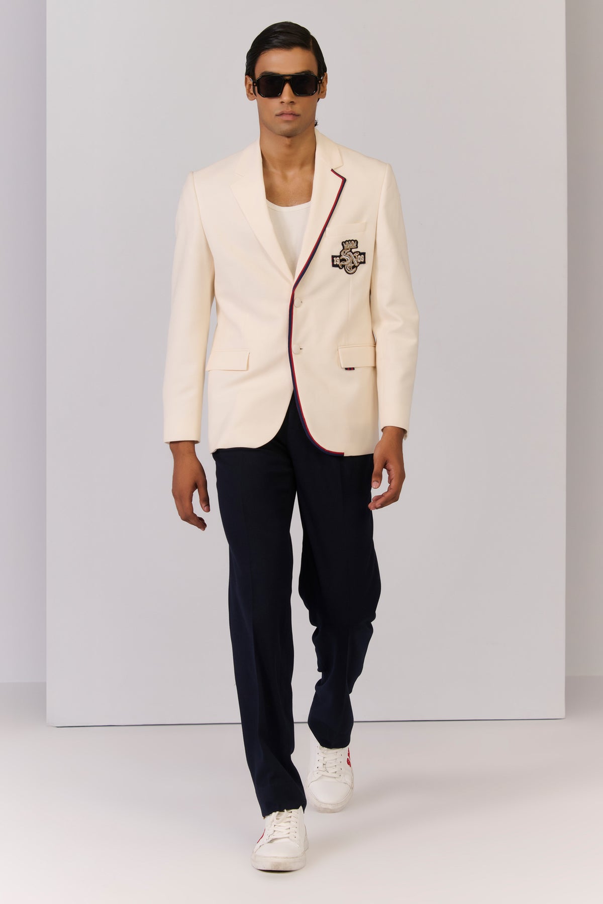 SNCC Off white Jacket with crest