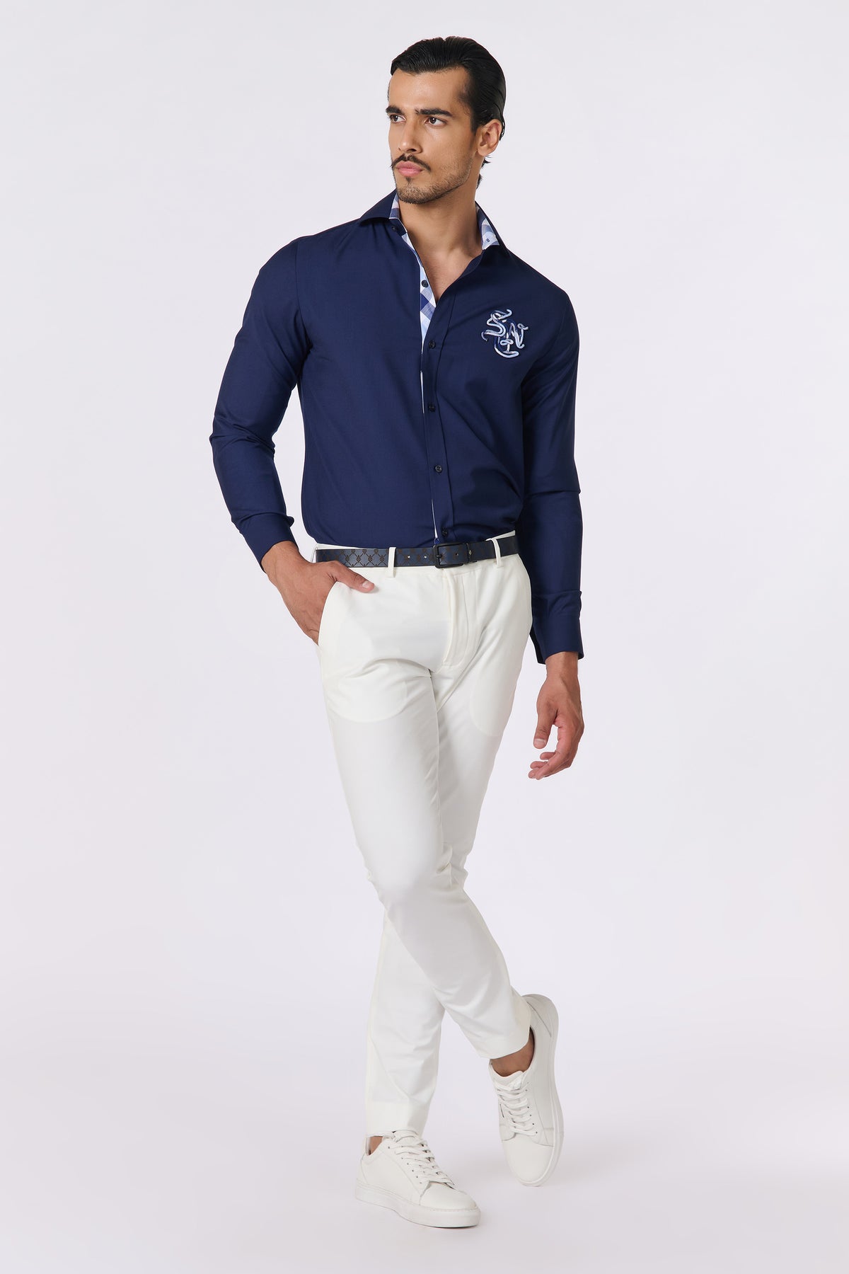 SNCC Navy Shirt with Patch Logo