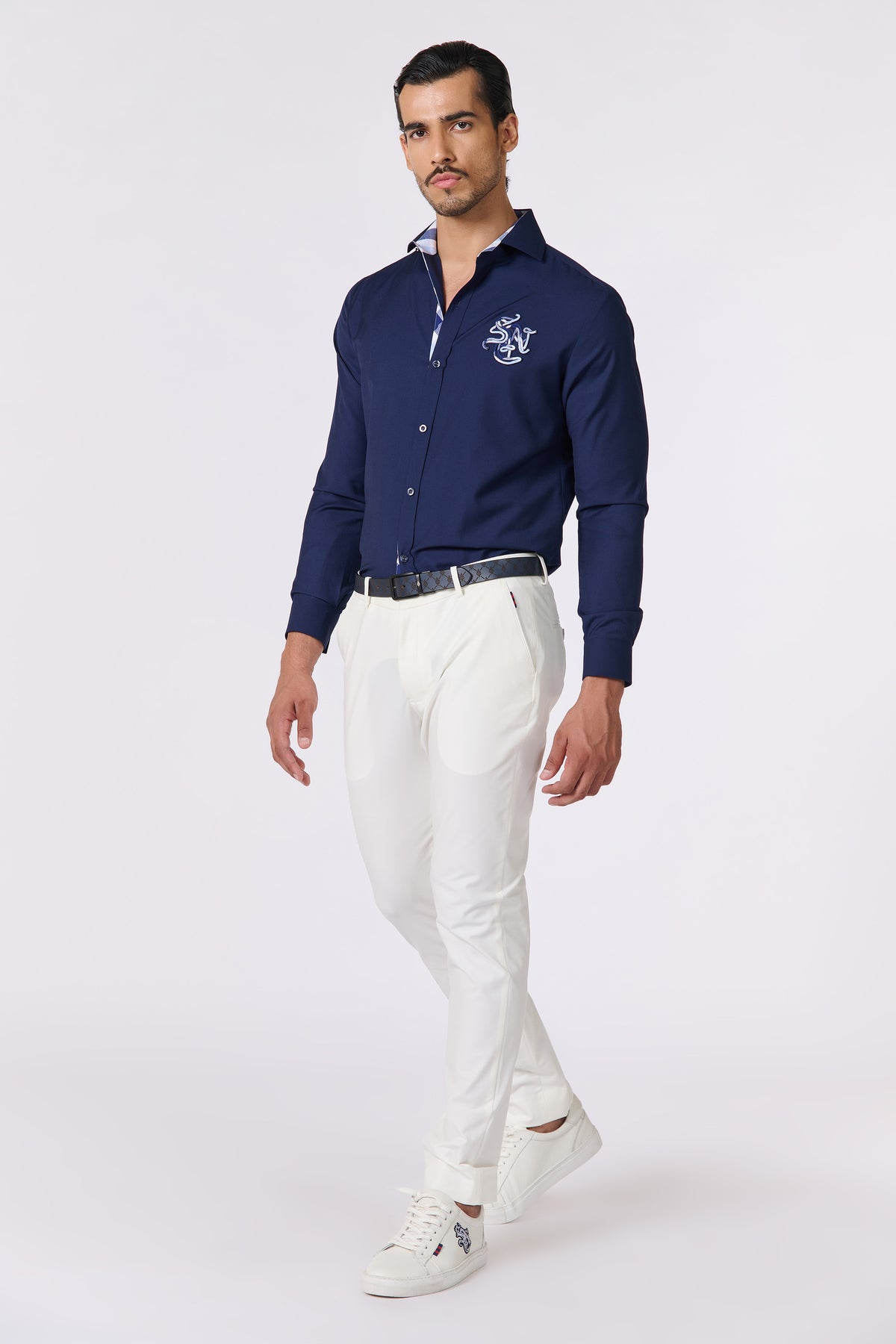SNCC Navy Shirt with Patch Logo