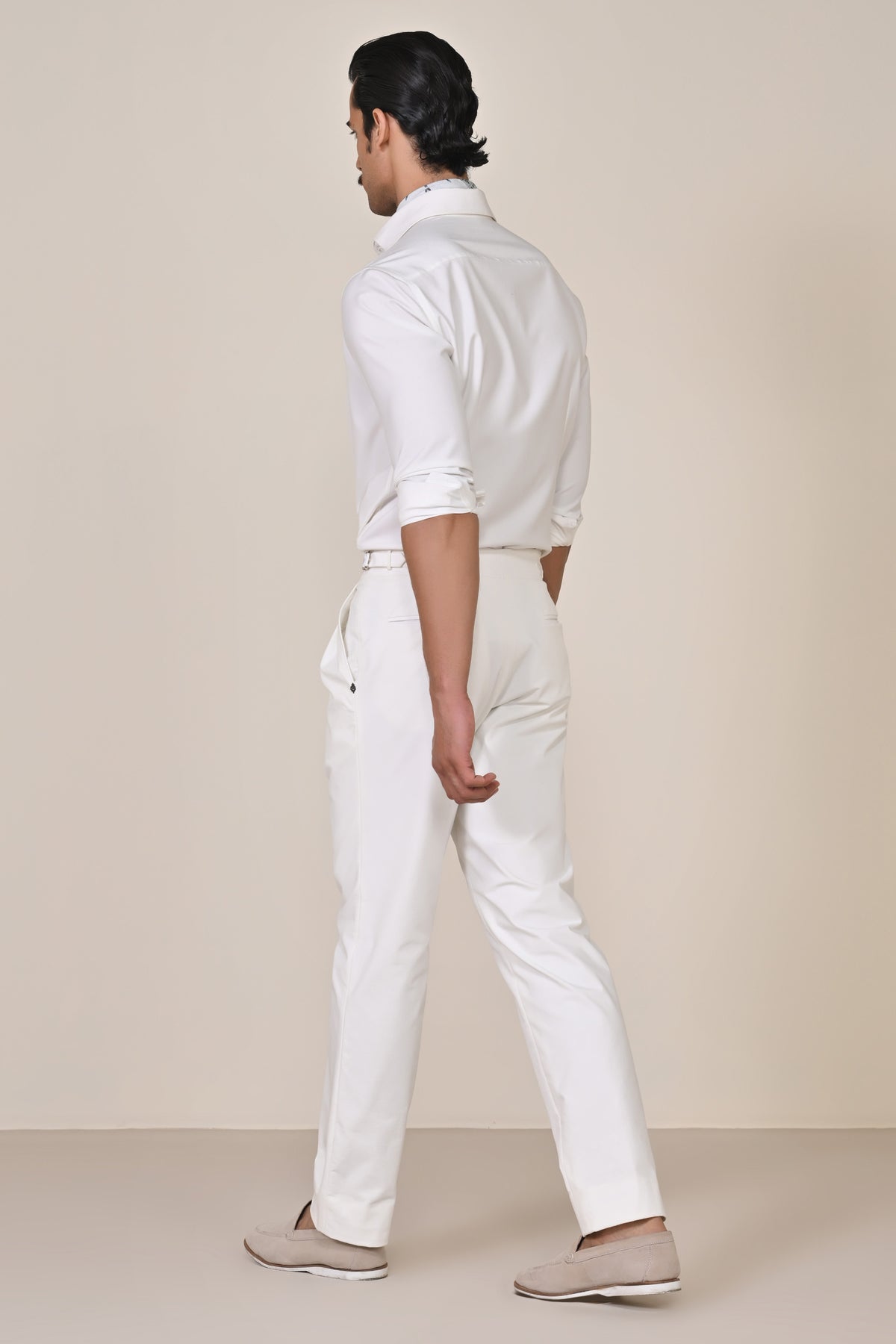 Off white Embroidered Shirt