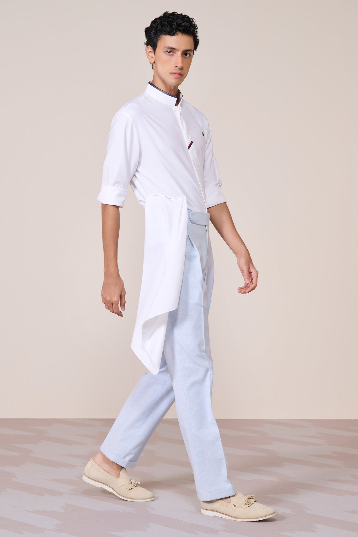 Offwhite Draped Shirt