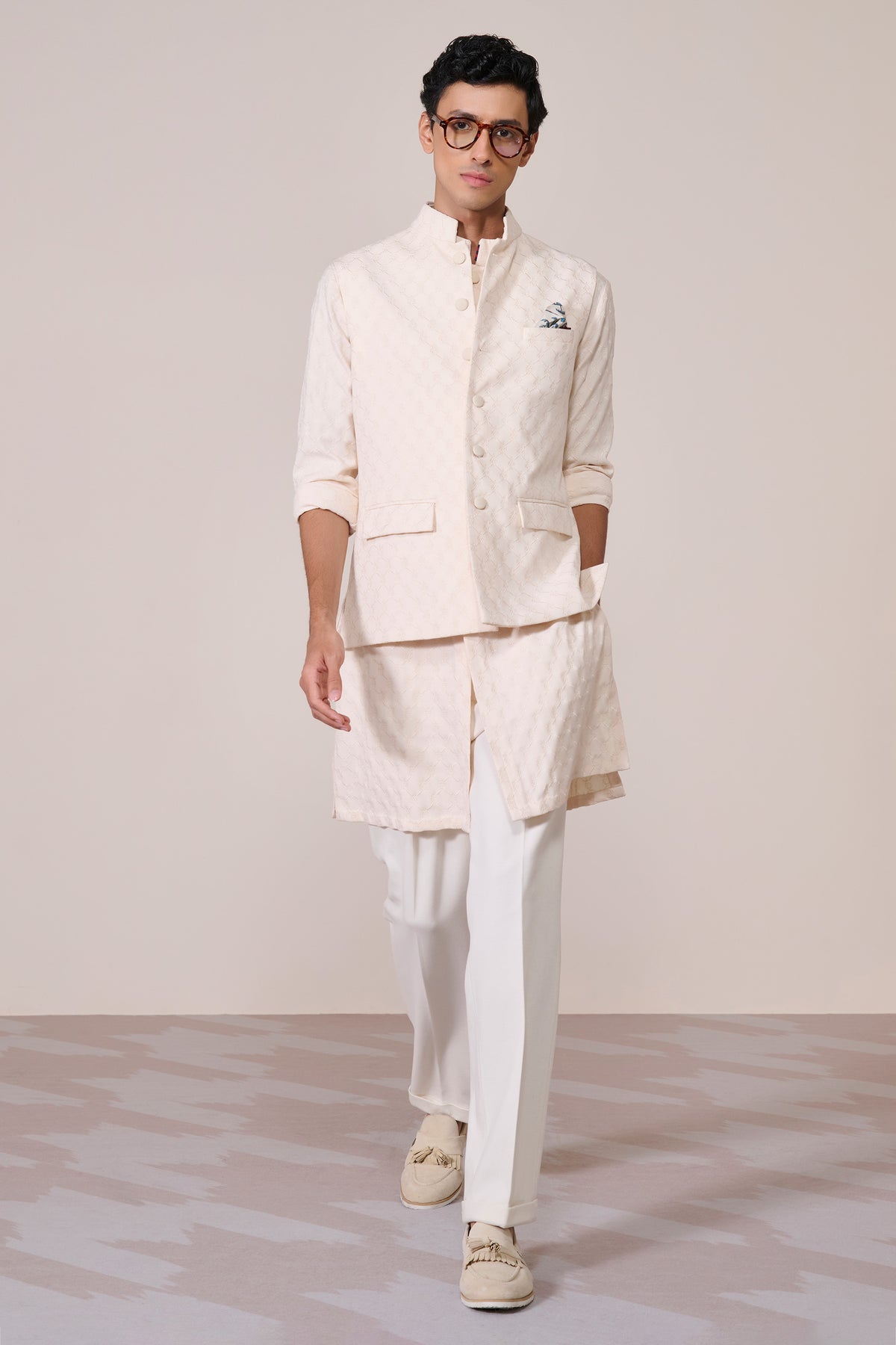 Off White Adamas Embroidered Waistcoat