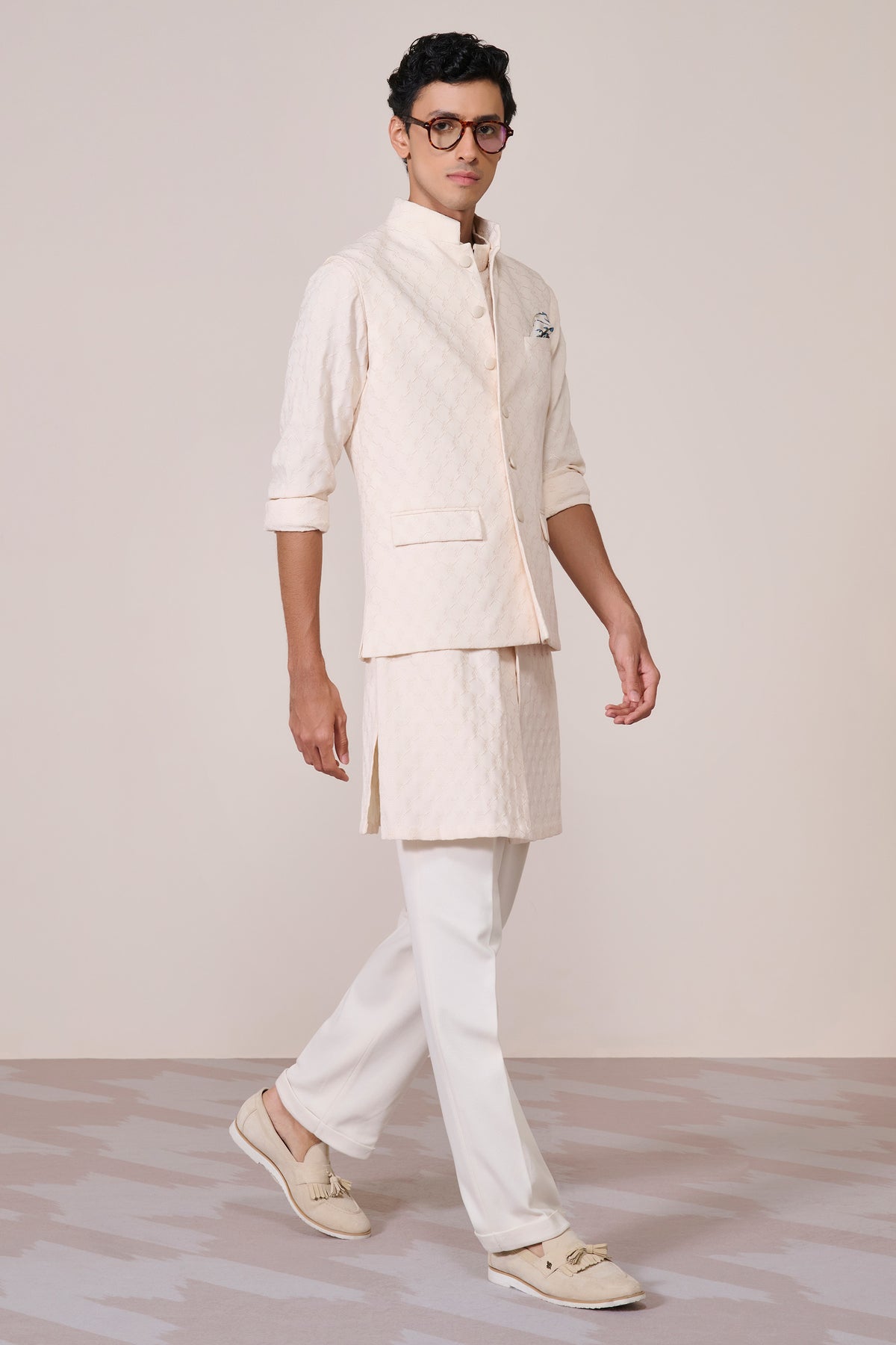 Off White Adamas Embroidered Waistcoat