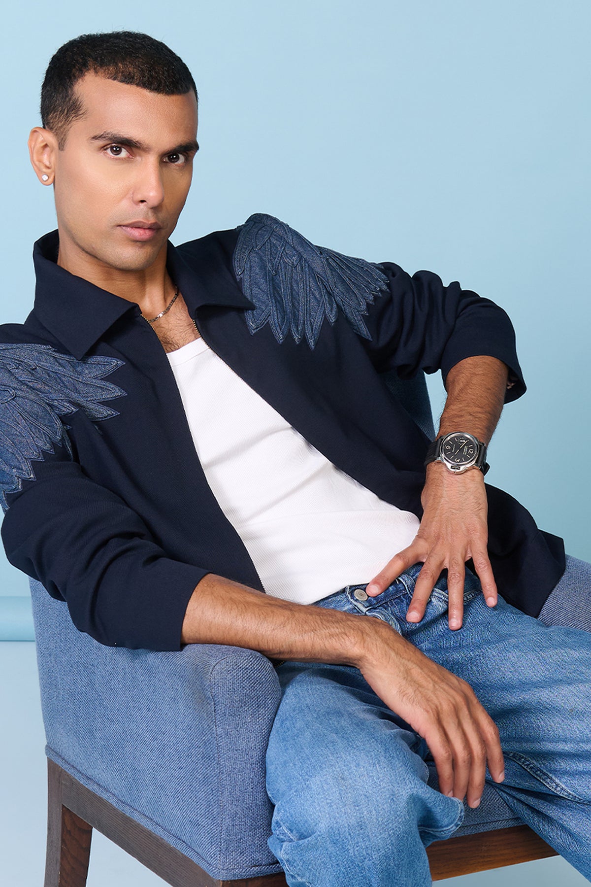 Navy Wing Layering