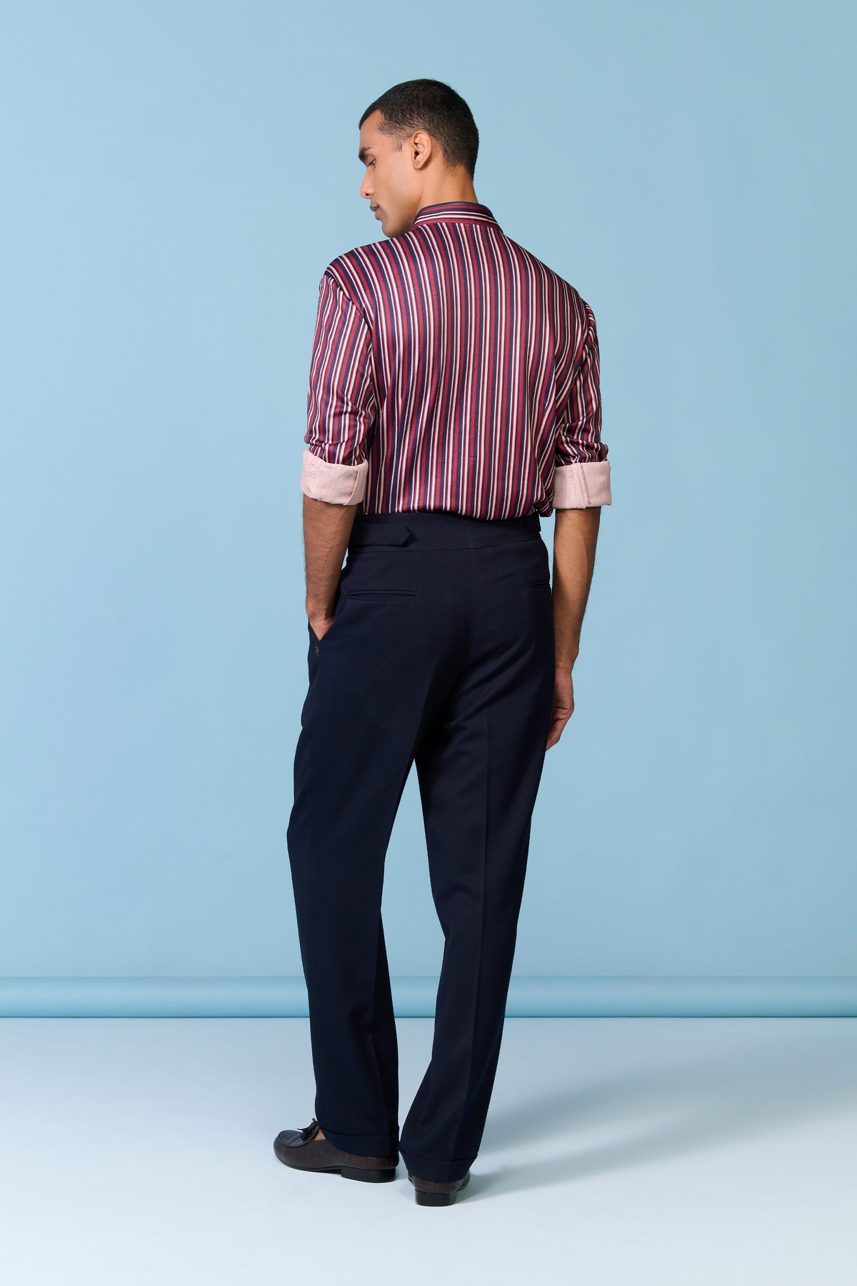 Multi-Striped Crested Shirt