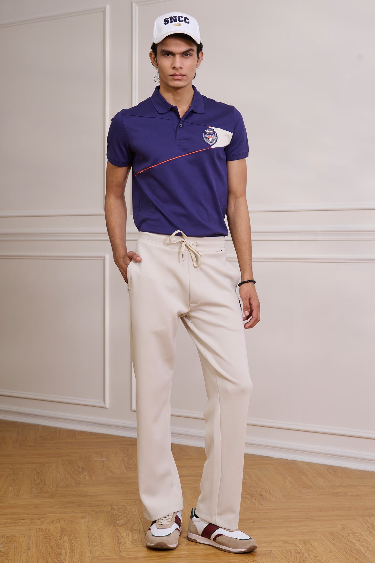 SNCC Navy Colour Block Yorker