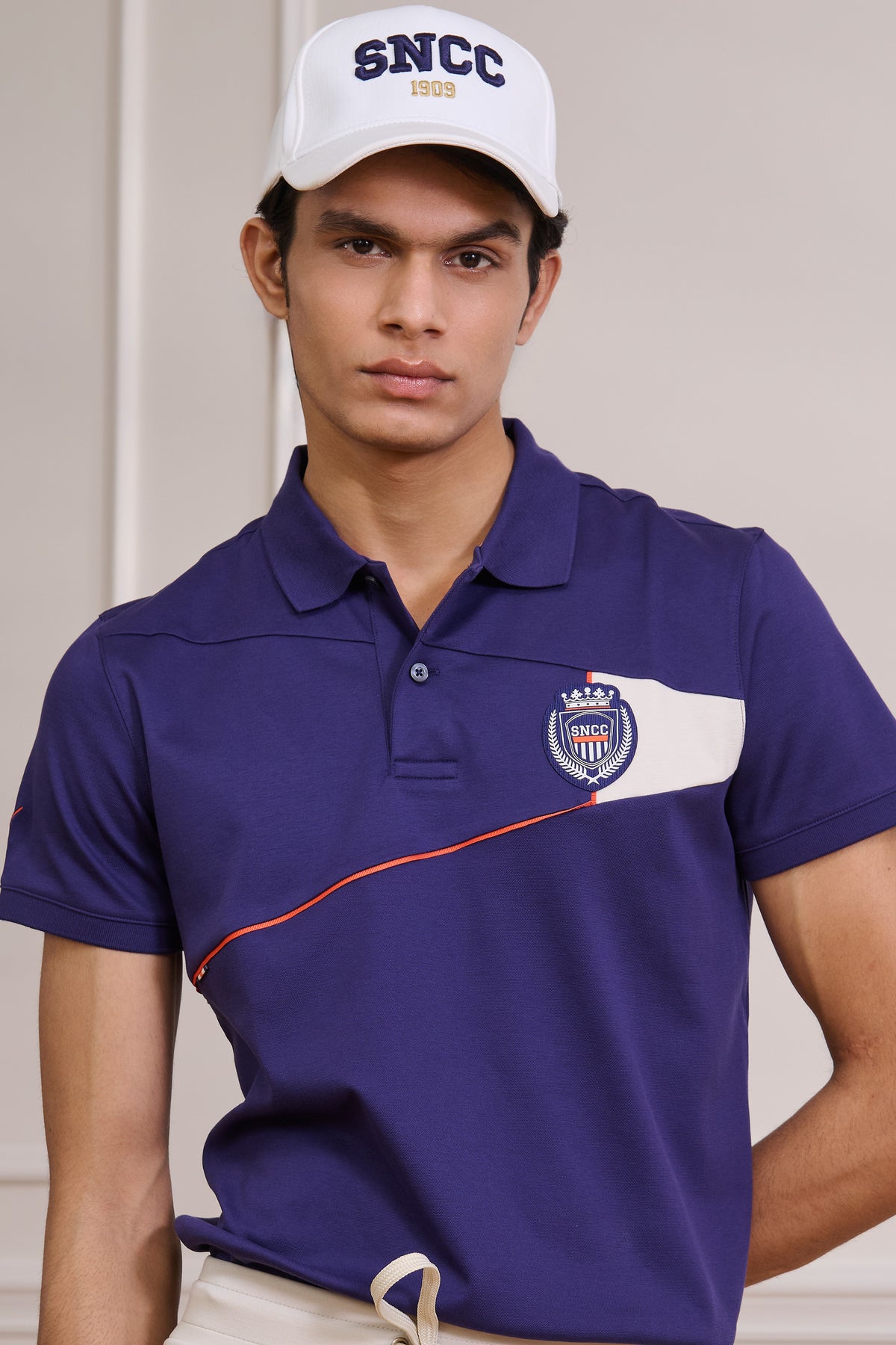 SNCC Navy Colour Block Yorker
