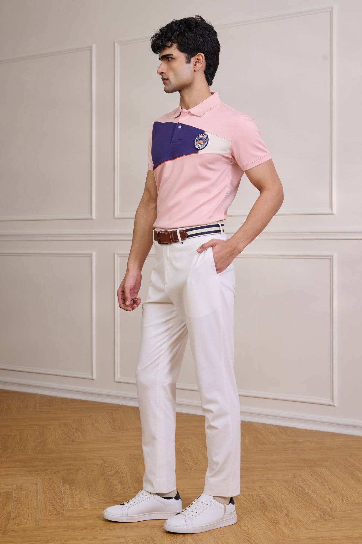 SNCC Pink Colour Block Yorker