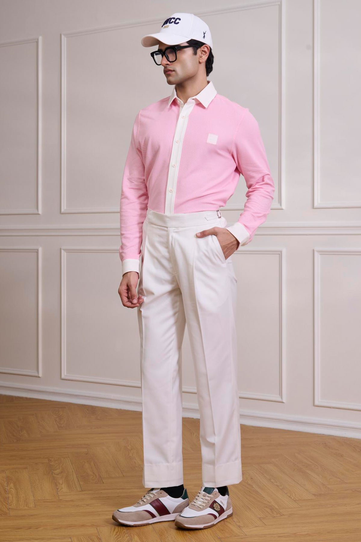 SNCC Pink Crested Shirt