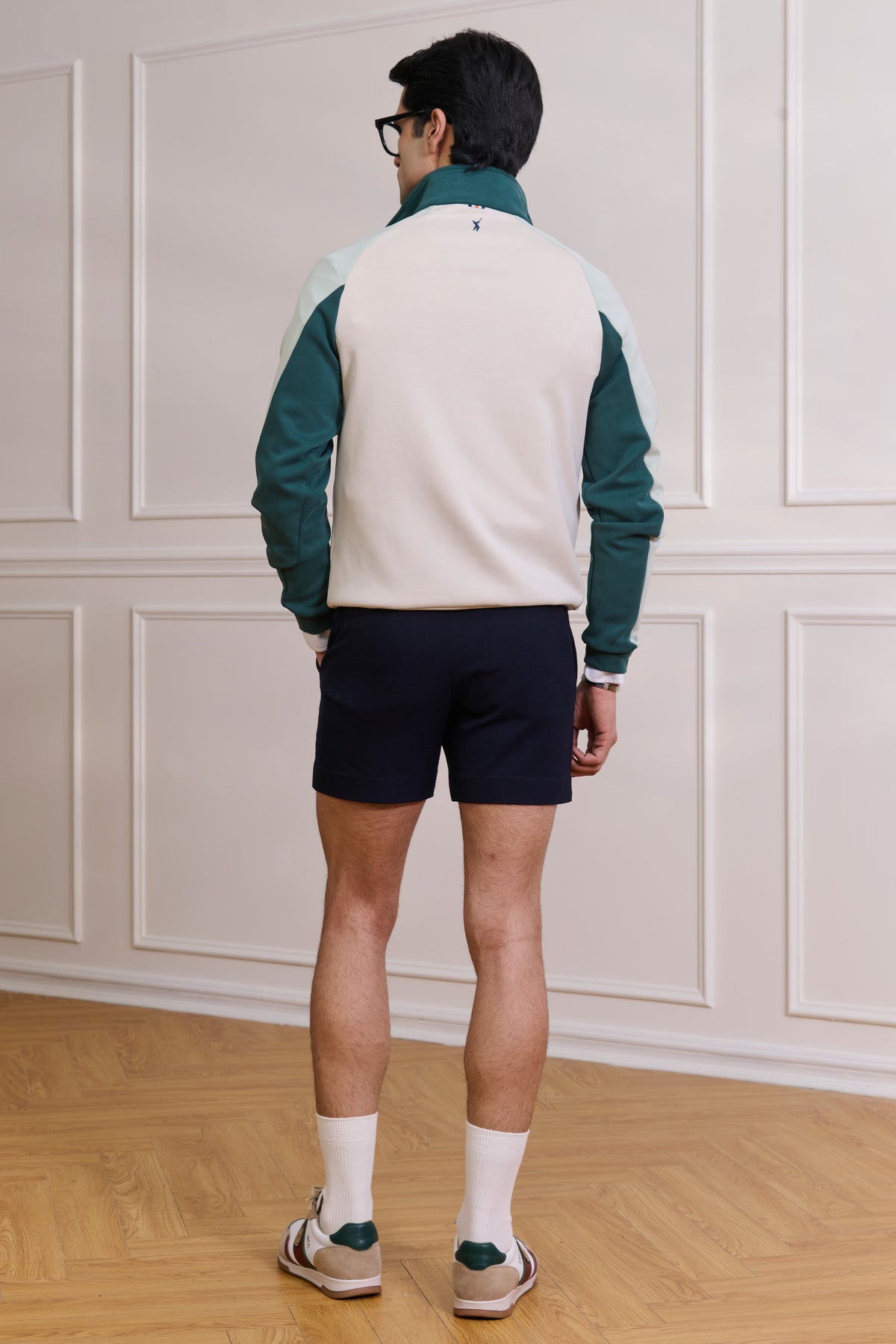 SNCC Crest Zip-Neck Sweatshirt