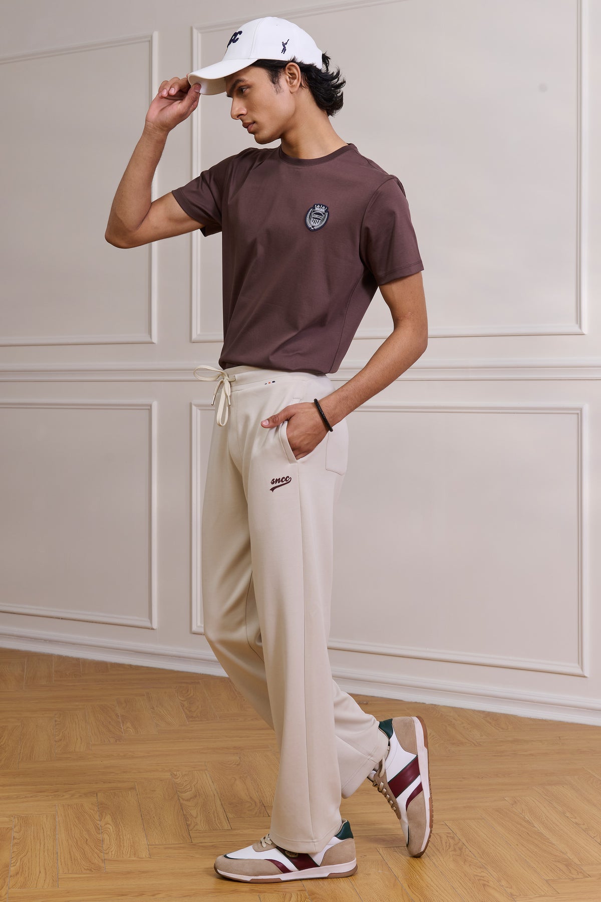 SNCC Espresso Crested T-Shirt