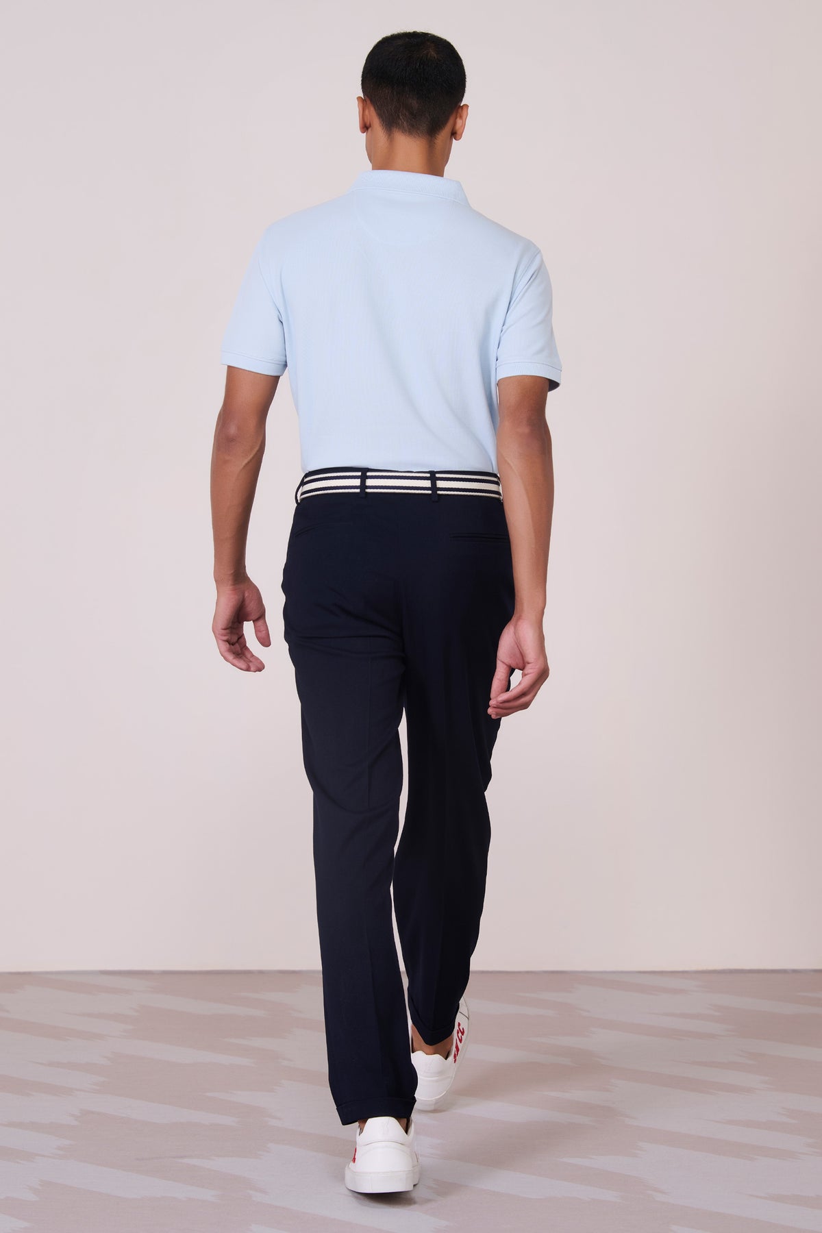 SNCC Light Blue Supima Pique Knit Shirt
