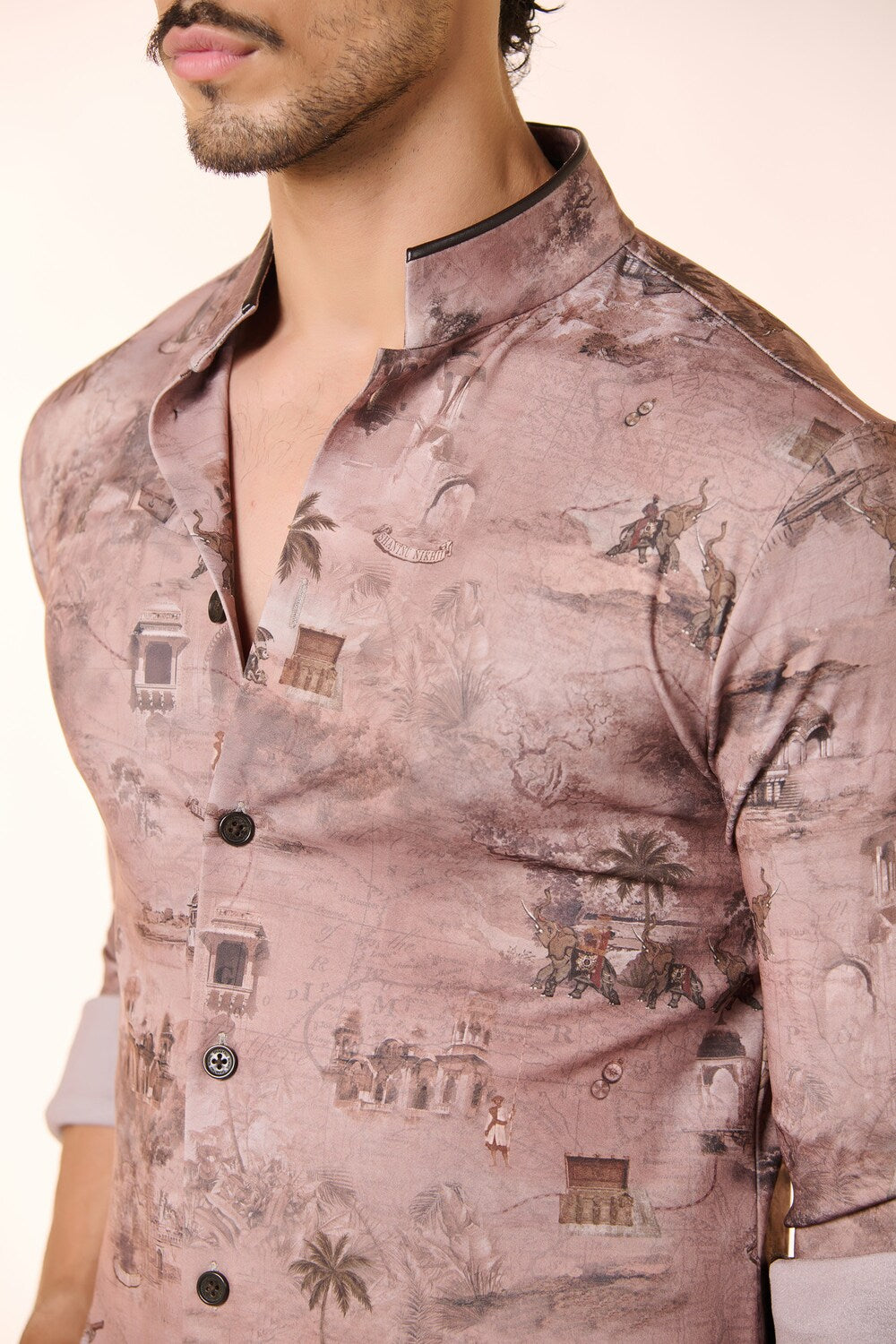 Safari Printed Shirt Kurta
