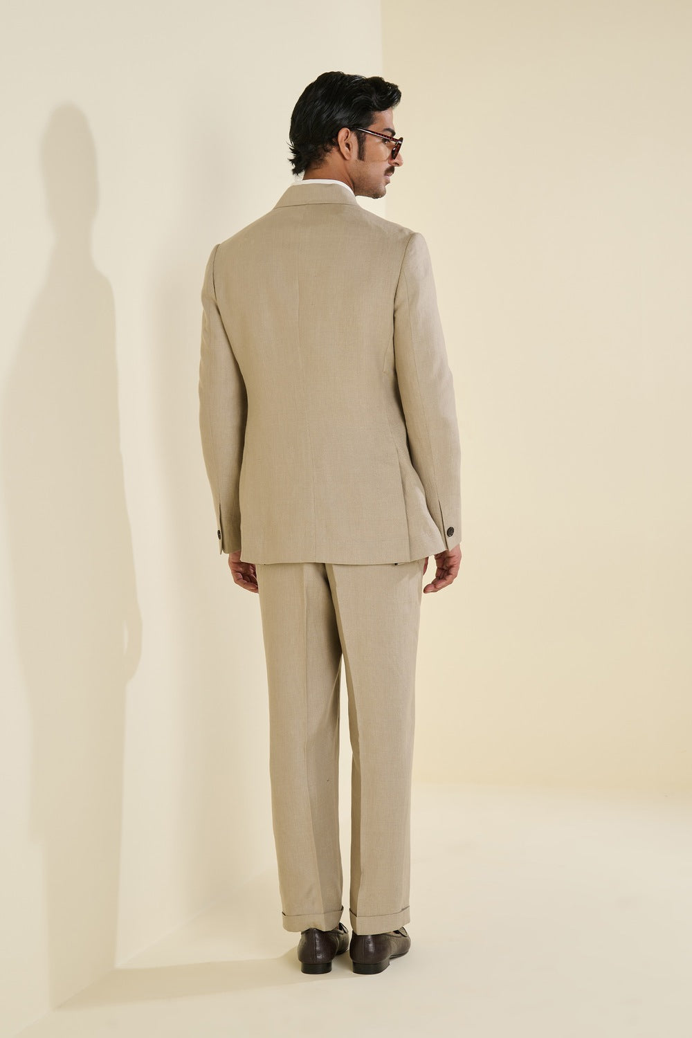 Beige Linen Jacket