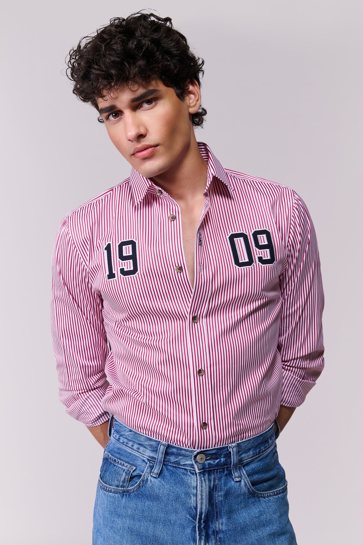 SNCC Red Striped Shirt