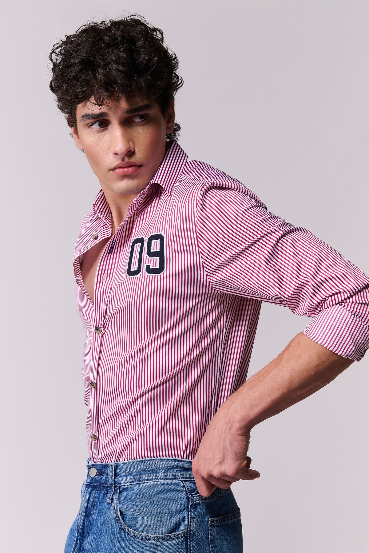 SNCC Red Striped Shirt