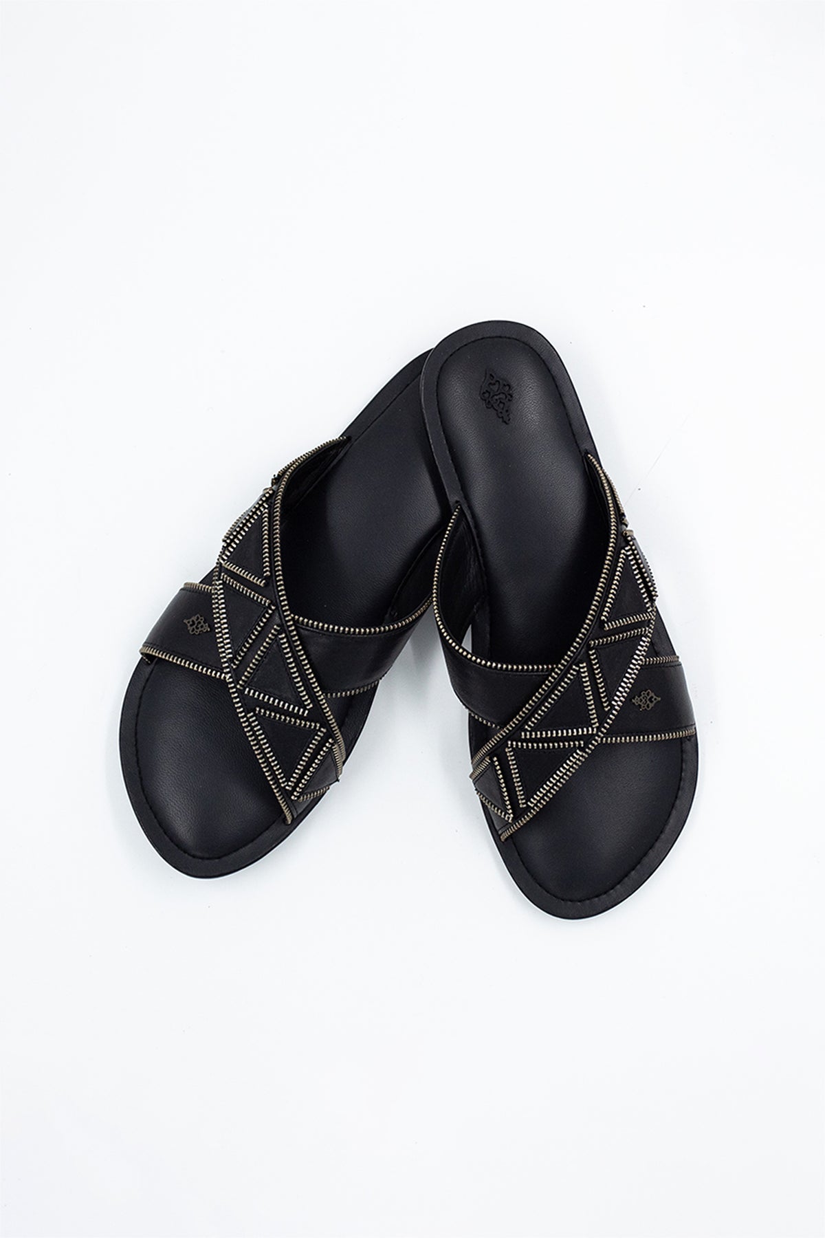 Black Leather sandals