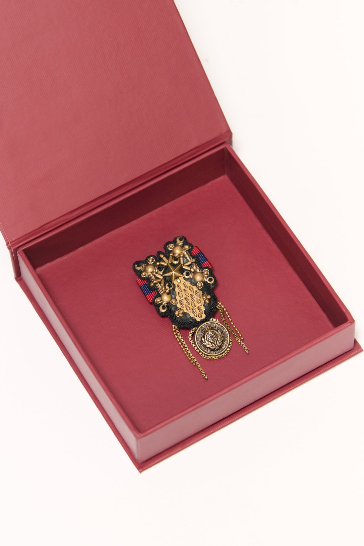 The Navy Metal Brooch