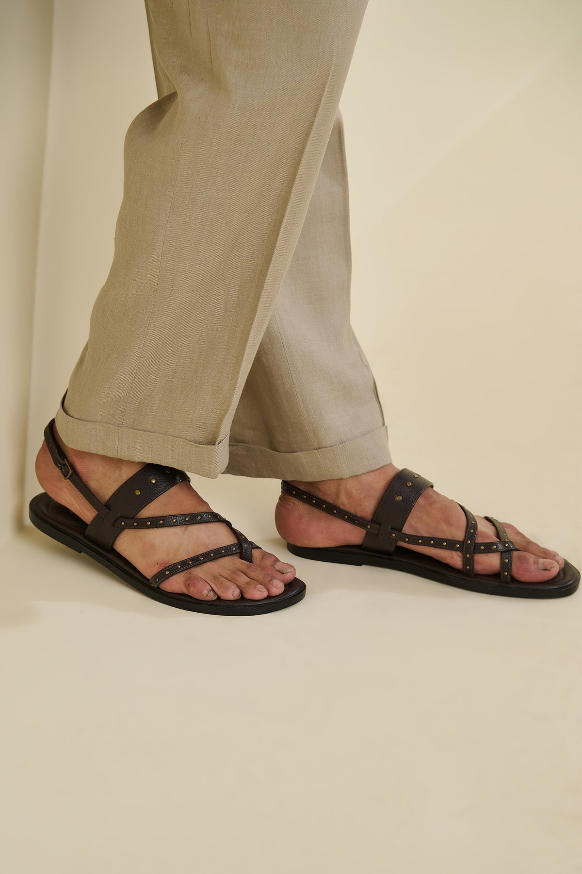 Choco Criss Cross Sandal
