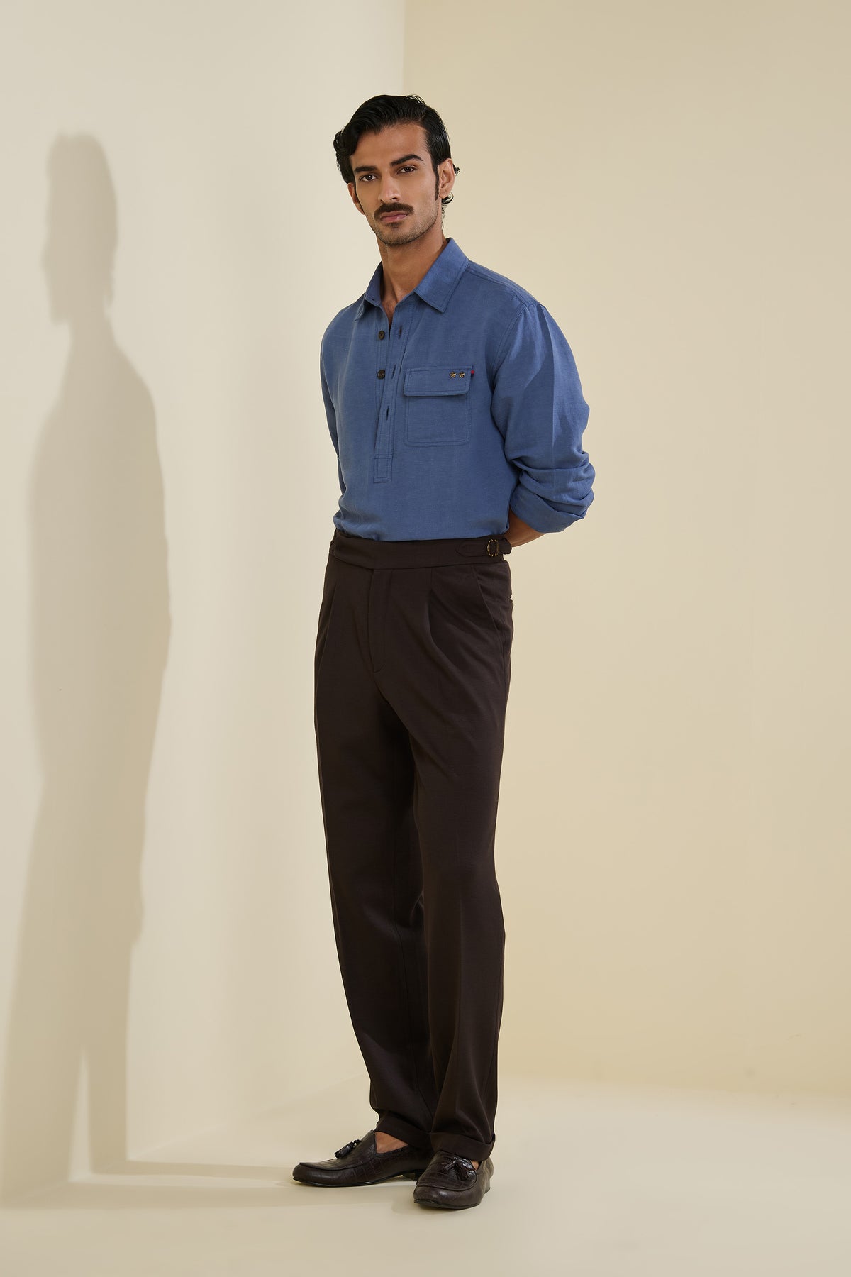 Blue Long Shirt