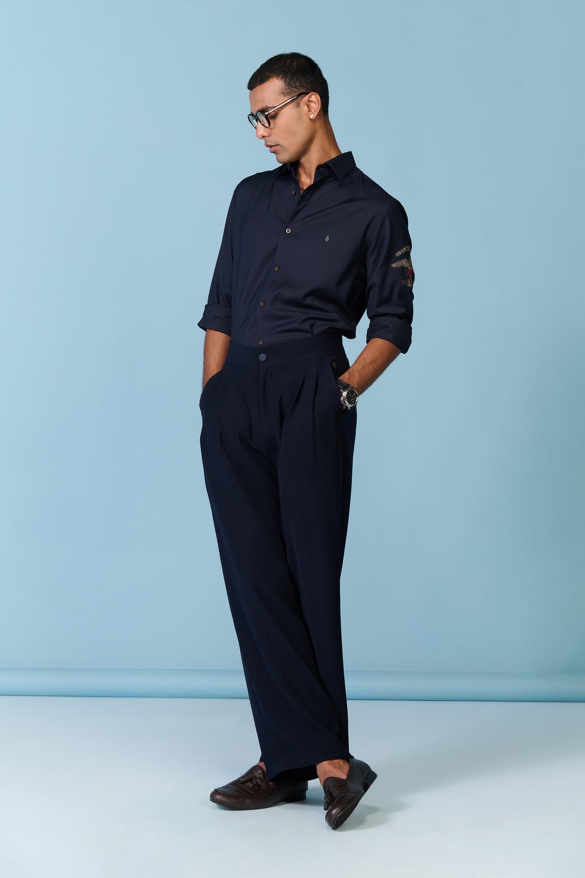 Navy Insignia Classic Shirt