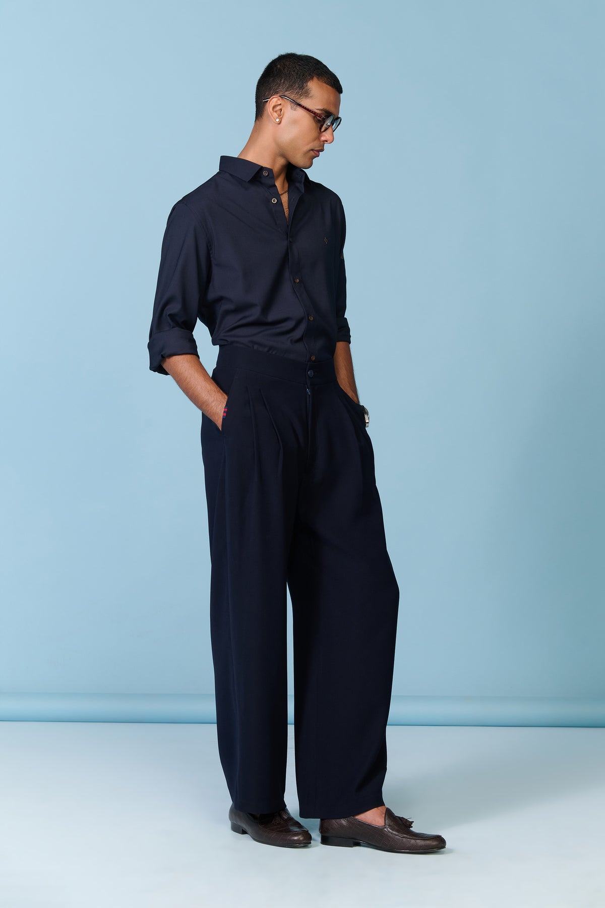 Navy Insignia Classic Shirt