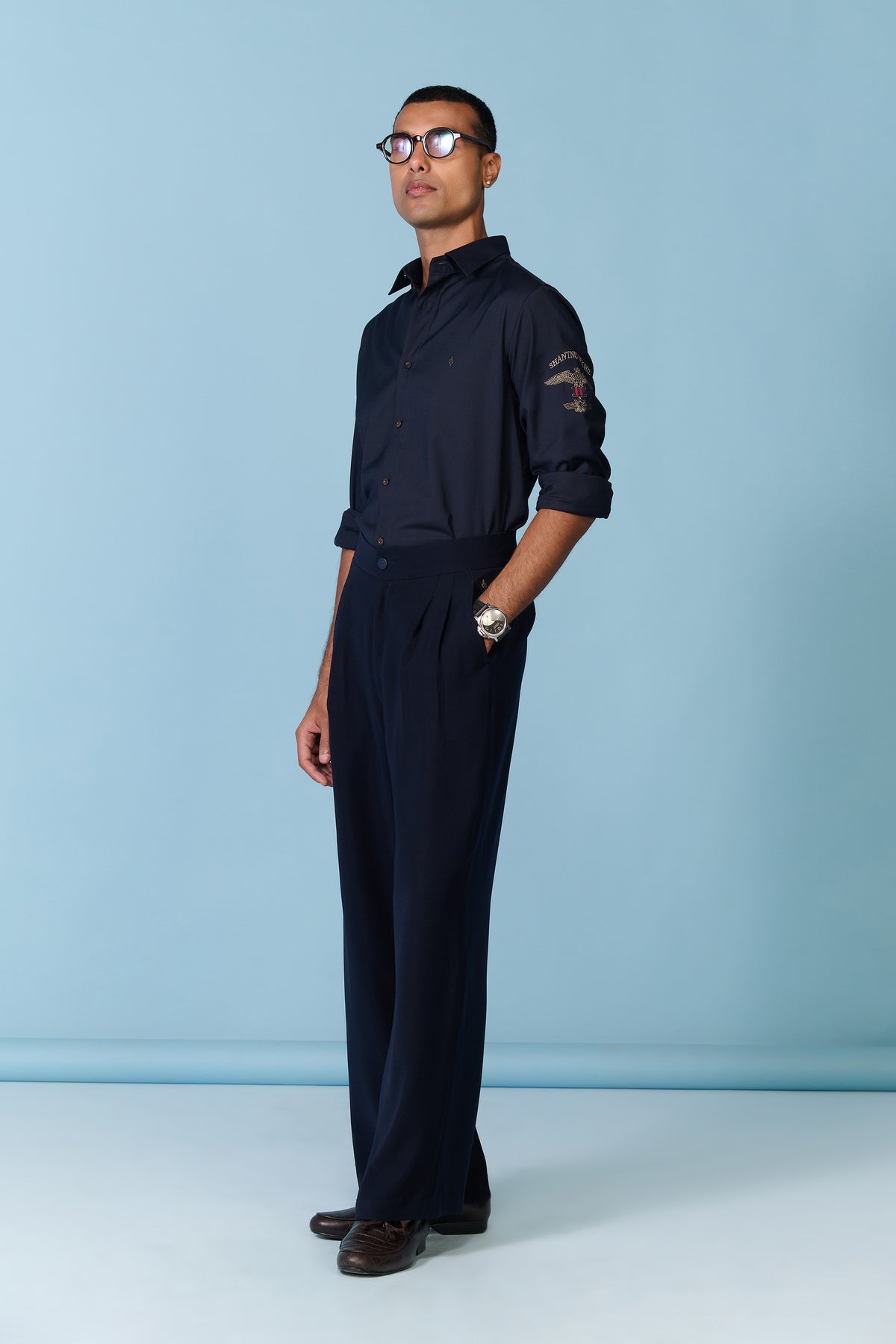 Navy Insignia Classic Shirt