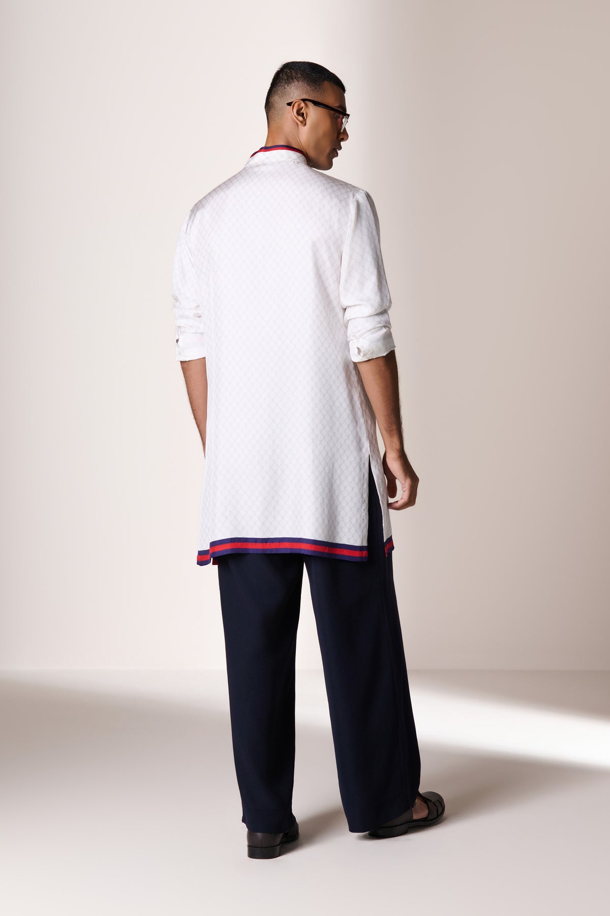 OffWhite Adamas Chain Print Kurta